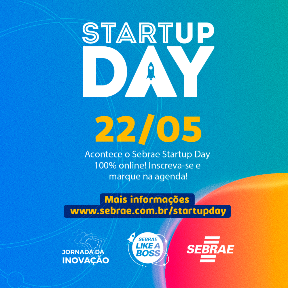 Sétima edição do Startup Day acontece em 22 de maio