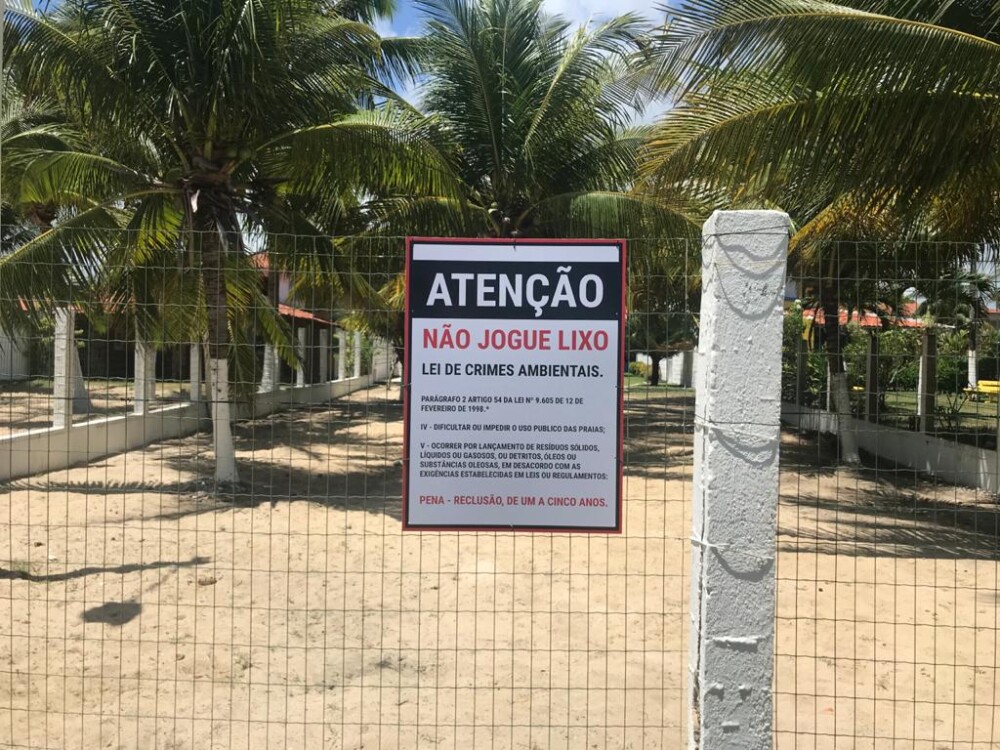 Moradores denunciam poluição ambiental nas proximidades da Ilha da Crôa, na Barra de Santo Antônio