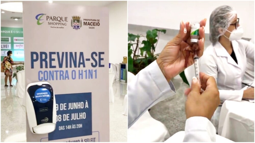 Parque Shopping recebe posto de vacinação contra a Influenza