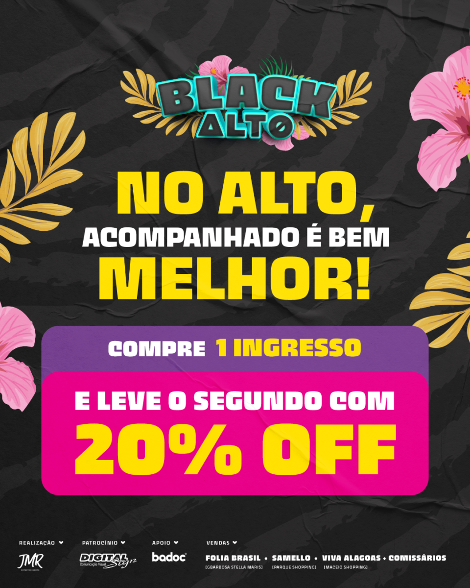 Réveillon do Alto promove Black Week durante esta semana