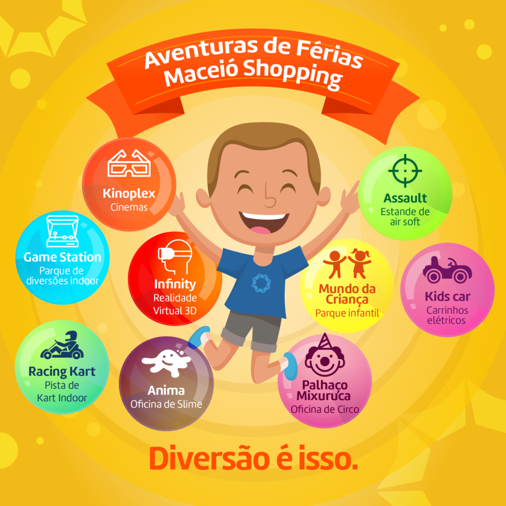 Aventuras de Férias no Maceió Shopping