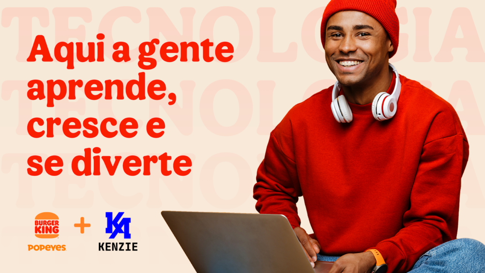 Kenzie e BK Brasil oferecem curso gratuito de programação para pessoas de todo o Brasil