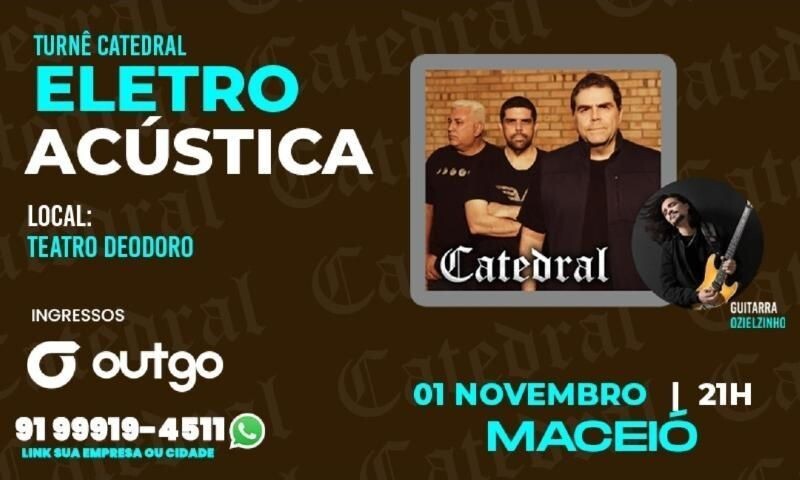 Banda Catedral retorna a Maceió com show da nova turnê