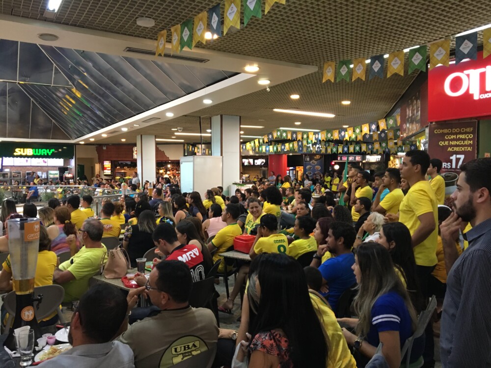 Copa do Mundo no Maceió Shopping