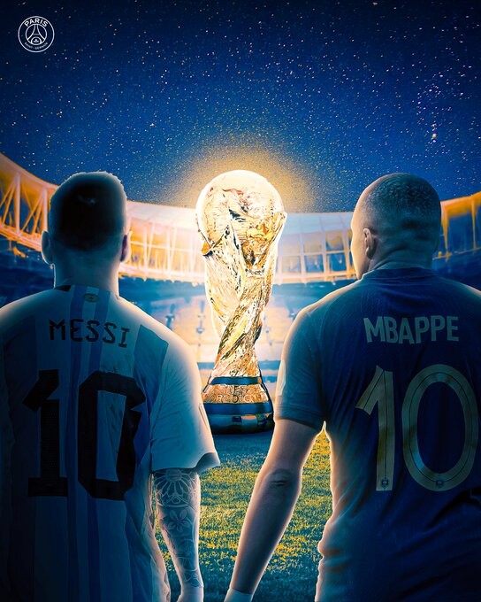 O duelo dos craques do PSG na final da Copa do Mundo