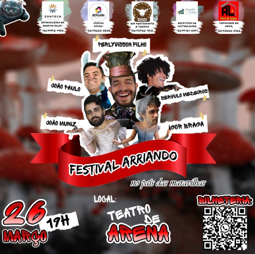 Primeira edição do stand up comedy “Arriando” traz humor para Maceió neste domingo