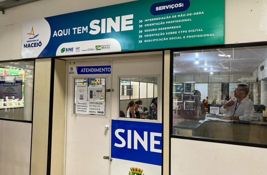 Mais de 480 oportunidades de emprego são ofertadas pelo Sine Maceió nesta semana