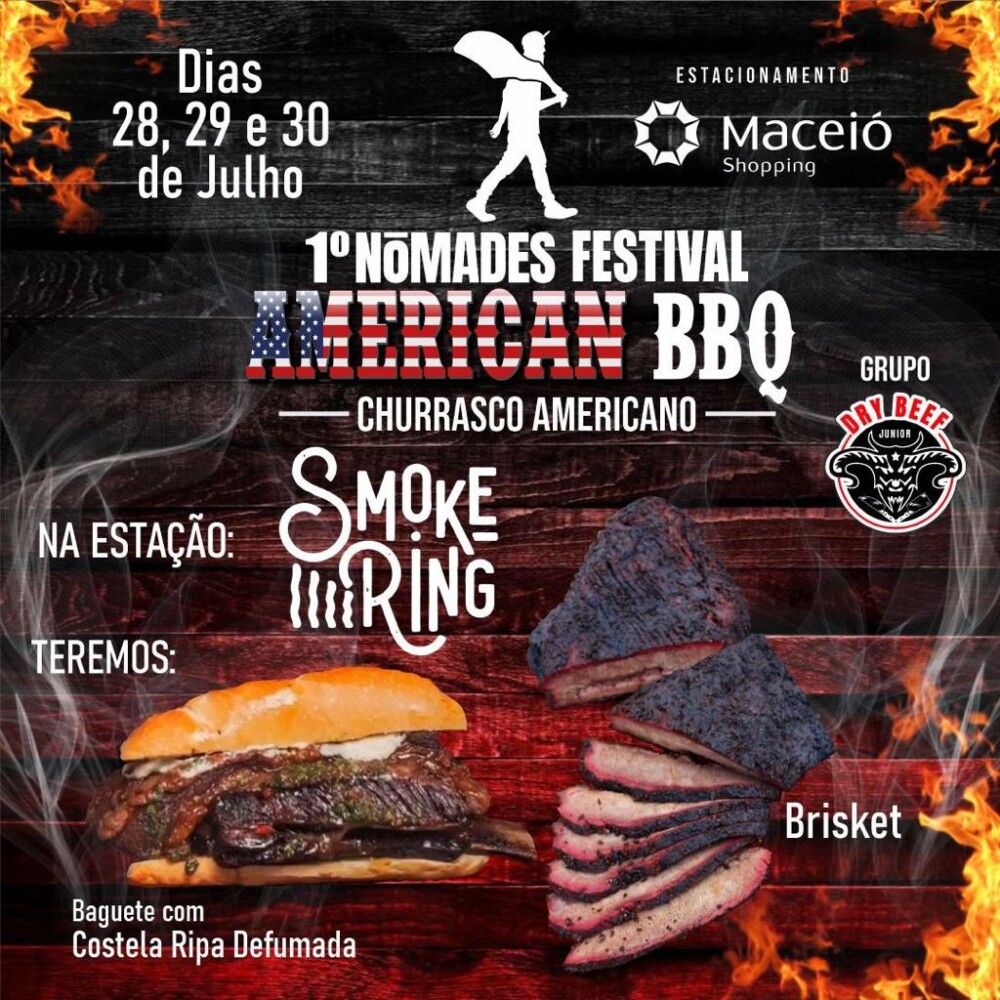 Contagem regressiva – Nômades Festival American BBQ