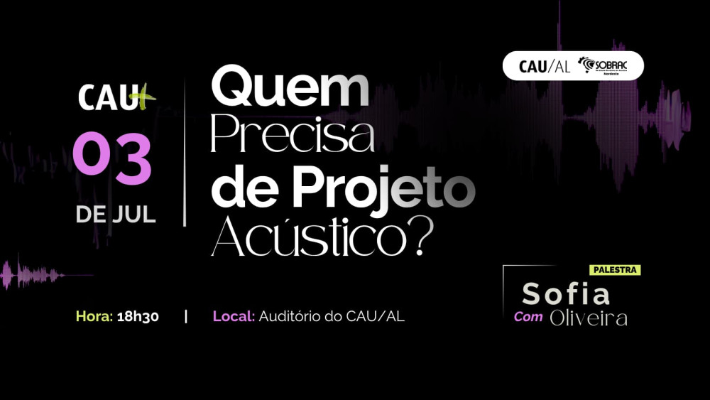 Acústica é tema urgente para qualidade de vida nas cidades