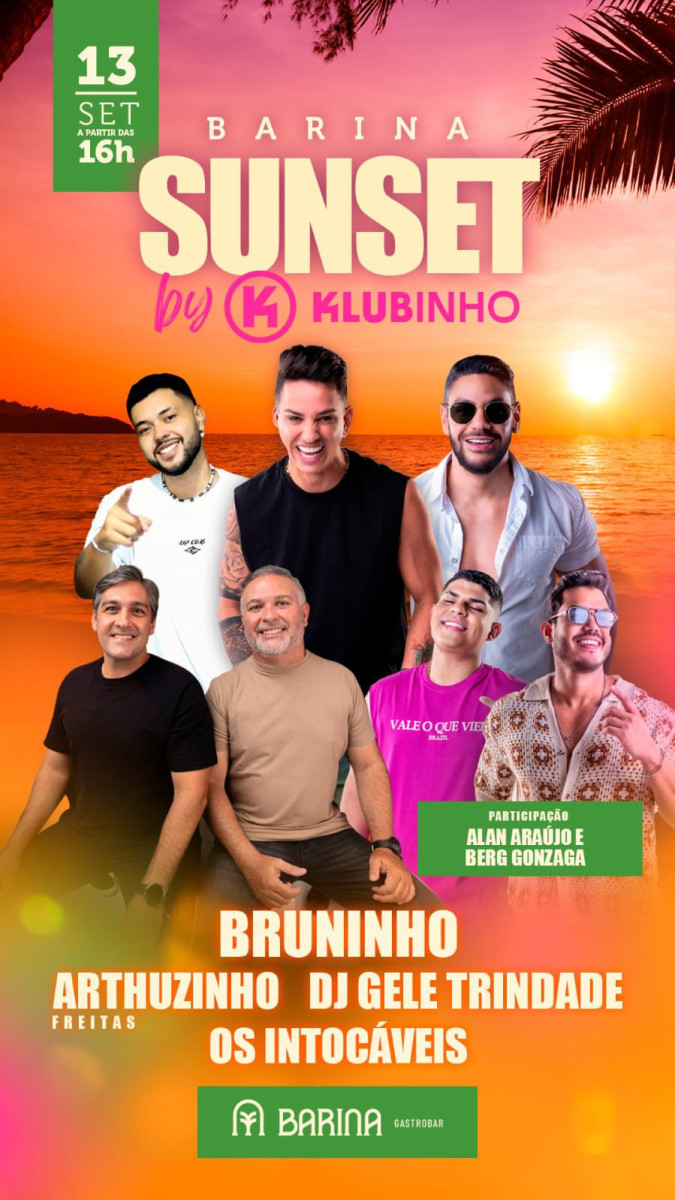 Klubinho inicia comemorações de 2 anos com Sunset na Jatiúca