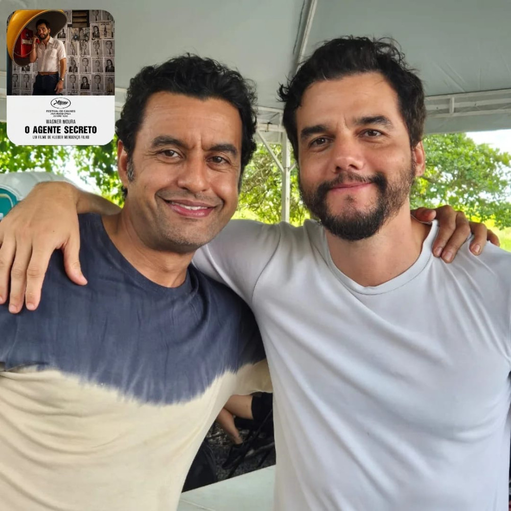 Ator alagoano em filme premiado: Albert Tenório  integra  o elenco de O Agente Secreto