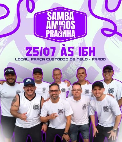 Samba Amigos da Pracinha promove edição solidária em homenagem ao Dia dos Avós